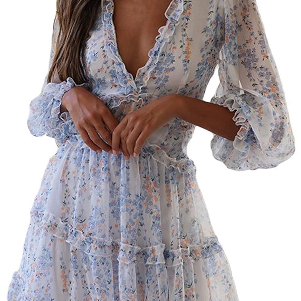 Backless sundress